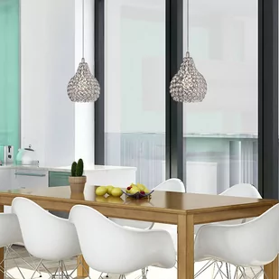 Lampa wisząca Kelcie marki Westinghouse w kolorze szczotkowanego niklu - Lampy sufitowe - miniaturka - grafika 1