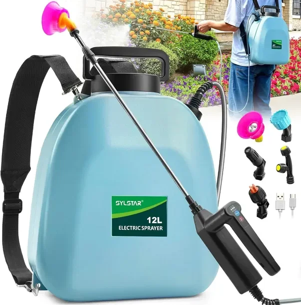 Opryskiwacz plecakowy SYLSTAR elektryczny 3 prędkości 104cm POWYSTAWOWY