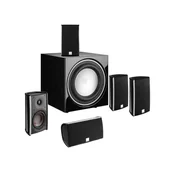 Głośniki i kolumny - DALI FAZON MIKRO 5.1 kino domowe (komplet/czarny) - miniaturka - grafika 1