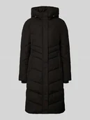 Płaszcze damskie - Płaszcz pikowany z kapturem - miniaturka - grafika 1