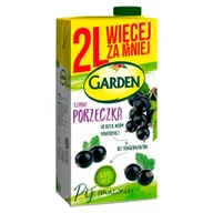 Soki i napoje niegazowane - Garden Napój czarna porzeczka 2 l - miniaturka - grafika 1