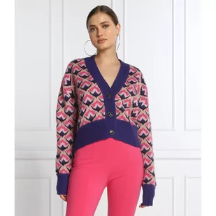 Pinko Kardigan CIDRO | Regular Fit | z dodatkiem wełny - Swetry damskie - miniaturka - grafika 1
