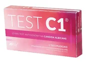 Testy ciążowe i diagnostyczne - Test C1 Szybki test antygenowy na Candida Albicans, 1 sztuka /Farmabol/ - miniaturka - grafika 1