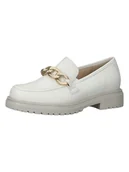 Mokasyny damskie - Gabor Skórzane mokasyny w kolorze białym - miniaturka - grafika 1