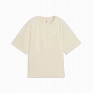 PUMA KOSZULKA ESS ELEVATED RELAXED VELOUR RIB 68810687 r M - Koszulki i topy damskie - miniaturka - grafika 1