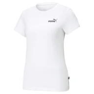 Koszulki i topy damskie - Koszulka damska Puma ESS SMALL LOGO biała 58677602-M - miniaturka - grafika 1