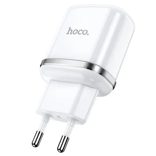 HOCO N4 ASPIRING NETWORK CHARGER WHITE - Ładowarki do telefonów - miniaturka - grafika 3