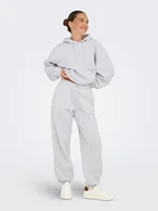 Spodnie sportowe damskie - ONLY Spodnie dresowe w kolorze jasnoszarym - miniaturka - grafika 1