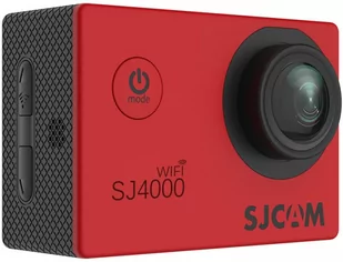 SJCAM SJ4000 WiFi Czerwony - Kamery sportowe - miniaturka - grafika 1