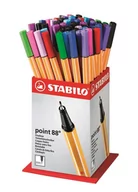 Cienkopisy - Schwan Stabilo Cienkopis STABILO Point 88 - display 60szt. PI33SS - miniaturka - grafika 1