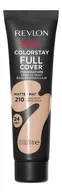 Podkłady do twarzy - Revlon Colorstay 24HRS Full Cover Podkład kryjąco-matujący nr 210 Sand Beige 30ml - miniaturka - grafika 1