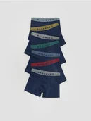 Skarpetki dla dzieci - Reserved - Bawełniane bokserki 7 pack - granatowy - miniaturka - grafika 1