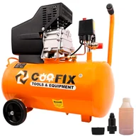 Sprężarki i kompresory - Coofix Sprężarka powietrza kompresor olejowy 50L 8 BAR CF-AC002 - miniaturka - grafika 1