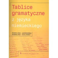 Materiały pomocnicze dla uczniów - Tablice gramatyczne z języka niemieckiego - Magdalena Jaworowska, Magdalena Zielińska - miniaturka - grafika 1