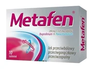 Przeziębienie i grypa - Polfa Metafen 10 szt. - miniaturka - grafika 1