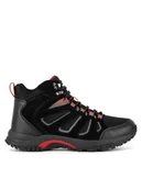 Buty trekkingowe męskie - Hunter Trekkingi MASON MID HIKER WP Czarny - miniaturka - grafika 1