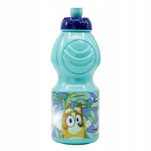 BIDON BLUEY PLASTIKOWY z ustnikiem dla dziecka do szkoły przedszkola 400ml - Bidony dla dzieci - miniaturka - grafika 1