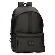Torby na laptopy - Pepe Jeans Hoxton Plecak na Laptop Podwójna Przegroda 15,6" Czarny 31x44x15 cm poliester i PU, Wielobarwny (Wielobarwny), Talla única, dwukomorowy plecak na laptopa - miniaturka - grafika 1