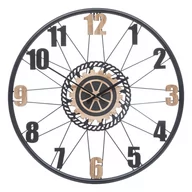 Zegary - Zegar ścienny loftowy MOHAN, Ø 65 cm - miniaturka - grafika 1