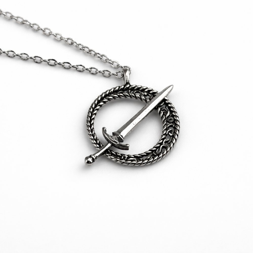 Ostrze Mrocznego Księżyca 4 cm Metal Zawieszka Dark Souls 3