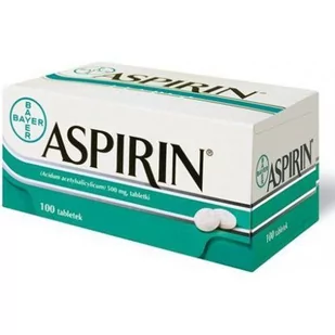 Aspirin 500 mg,  100 tabletek - Przeziębienie i grypa - miniaturka - grafika 1