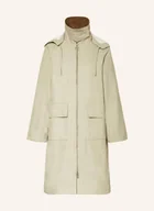 Płaszcze damskie - Barbour Płaszcz Jema Z Odpinanym Kapturem beige - miniaturka - grafika 1