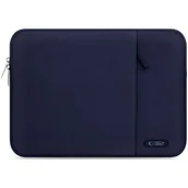 Torby na laptopy - Etui na laptopa TECH-PROTECT Sleevy 13-14 cali Granatowy SLEEVY LAPTOP 13-14 NAVY BLUE - miniaturka - grafika 1