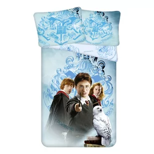 Dziecięca pościel jednoosobowa z mirowłókna 140x200 cm Harry Potter – Jerry Fabrics - Pościel dla dzieci - miniaturka - grafika 1