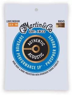 Martin Cordes Authentic, Bluegrass, 92/8 41Y18MA545 - Struny gitarowe  - miniaturka - grafika 1