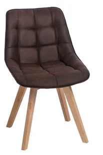 D2.Design Krzesło Woody brązowe ciemne 1025 - Krzesła - miniaturka - grafika 1