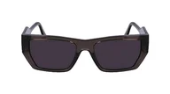Okulary przeciwsłoneczne - KARL LAGERFELD KL6123S okulary przeciwsłoneczne, szare, jeden rozmiar, szary, rozmiar uniwersalny - miniaturka - grafika 1