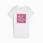 Koszulki i topy damskie - PUMA KOSZULKA GRAPHICS WORDING 68299702 r XL - miniaturka - grafika 1