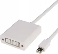 Złącza, przejściówki, adaptery - Pawonik Adapter AV DisplayPort Mini - DVI-I biały - miniaturka - grafika 1