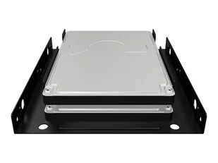 Icy Box wewnętrzna ramka montażowa 3.5" na 2 dyski 2.5" czarna IB-AC643 - Części i akcesoria do laptopów - miniaturka - grafika 3