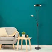 Lampy stojące - Globo Lampa LED oświetlająca sufit Ebro z lampką - miniaturka - grafika 1