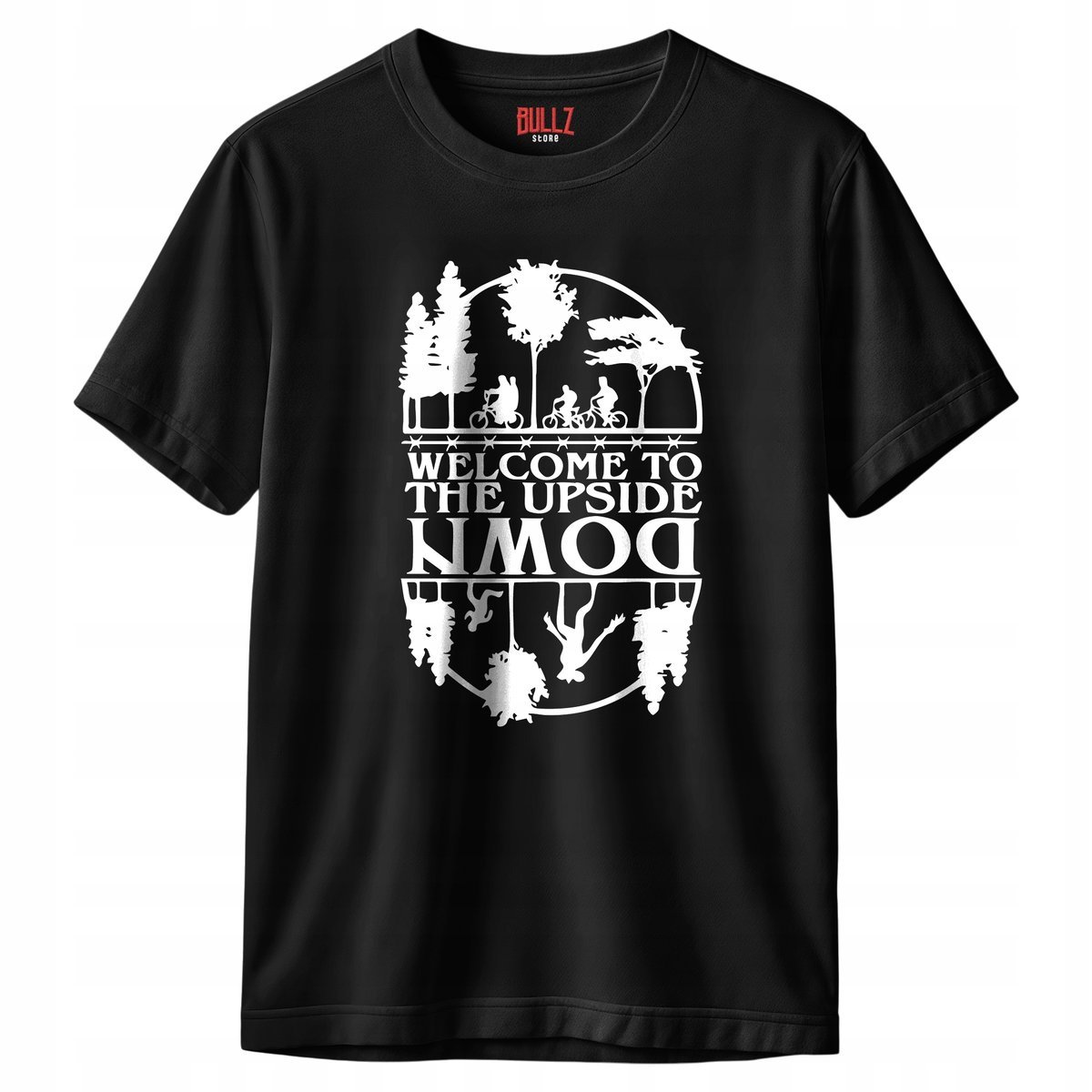 Koszulka czarna męska Stranger Things Eleven Hawkins r. XXL