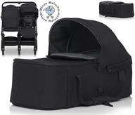 Akcesoria do wózków - LEKKA MIĘKKA GONDOLA WKŁAD NIEMOWLĘCY DO WÓZKA EASYGO ECHO EBONY BLACK - miniaturka - grafika 1