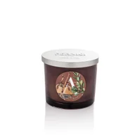 Świece - Świeca zapachowa Amber & Wood - Bursztyn i drzewo 200 g - miniaturka - grafika 1