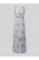 Sukienki - Długa sukienka z kwiatowym nadrukiem model KARIN - Vila - miniaturka - grafika 1