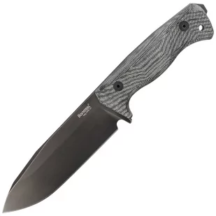 Nóż LionSteel Black Canvas Micarta, Old Black CPM 3V by Molletta (T6B 3V CVB) - Noże - miniaturka - grafika 1
