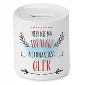 Skarbonki - Skarbonka dla Olka na Urodziny na Prezent z Nadrukiem ze Zdjęciem - miniaturka - grafika 1