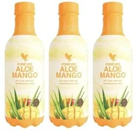 Soki i napoje niegazowane - Forever Tripak Aloe Mango 3 x 1 litr - miniaturka - grafika 1