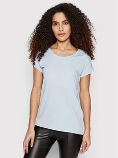 Vila T-Shirt Dreamers Pure 14025668 Niebieski Regular Fit - Koszulki i topy damskie - miniaturka - grafika 1