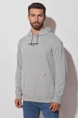 Bluzy męskie - Bluza Carhartt Force Lightweight Logo - miniaturka - grafika 1
