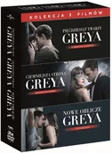Dramaty DVD - Kolekcja: Pięćdziesiąt twarzy Greya - miniaturka - grafika 1