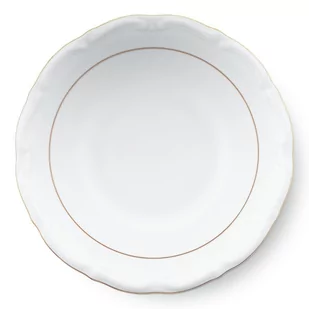 Salaterka 26 cm Maria Teresa Złota Linia B014 - Miski i półmiski - miniaturka - grafika 1
