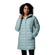 Kurtki damskie - Columbia Powder Lite 2 Mid Damska kurtka puchowa, Crushed Blue, XL - miniaturka - grafika 1