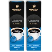 Kawa w kapsułkach i saszetkach - 2x Kapsułki Tchibo Cafissimo Kaffe Mild Fine Aroma zestaw 2x 10 sztuk kaps. zapas - miniaturka - grafika 1