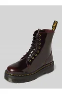 Kozaki damskie - Kozaki sznurowane z naszywką z logo model Jadon - Dr. Martens - miniaturka - grafika 1