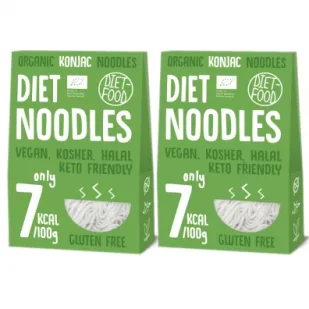 Diet-Food Makaron konjac noodle Zestaw 2 x 300 g Bio - Makaron - miniaturka - grafika 1